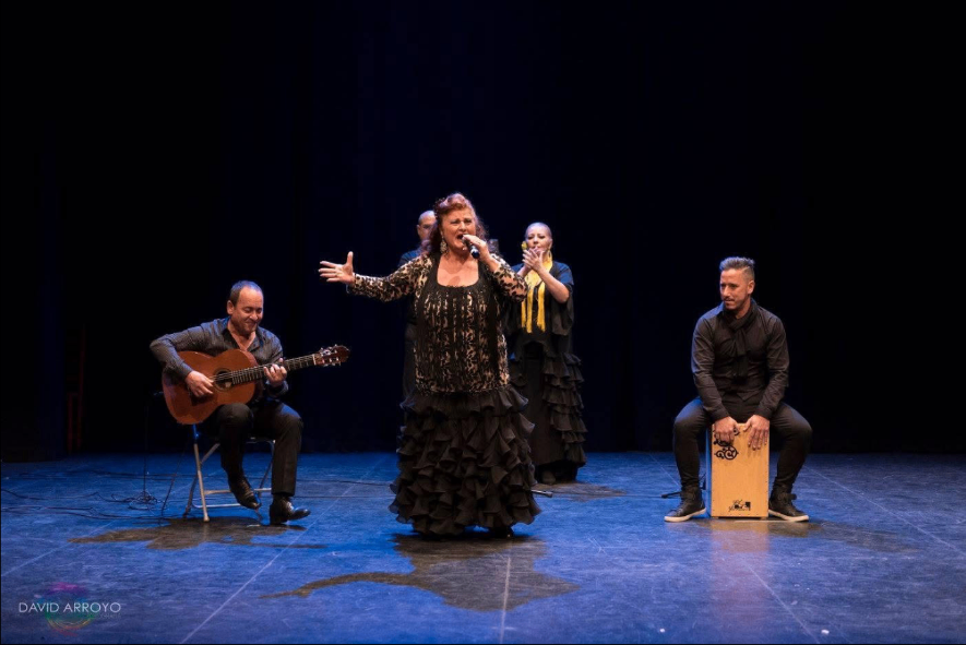 Cante con guitarra y cajón