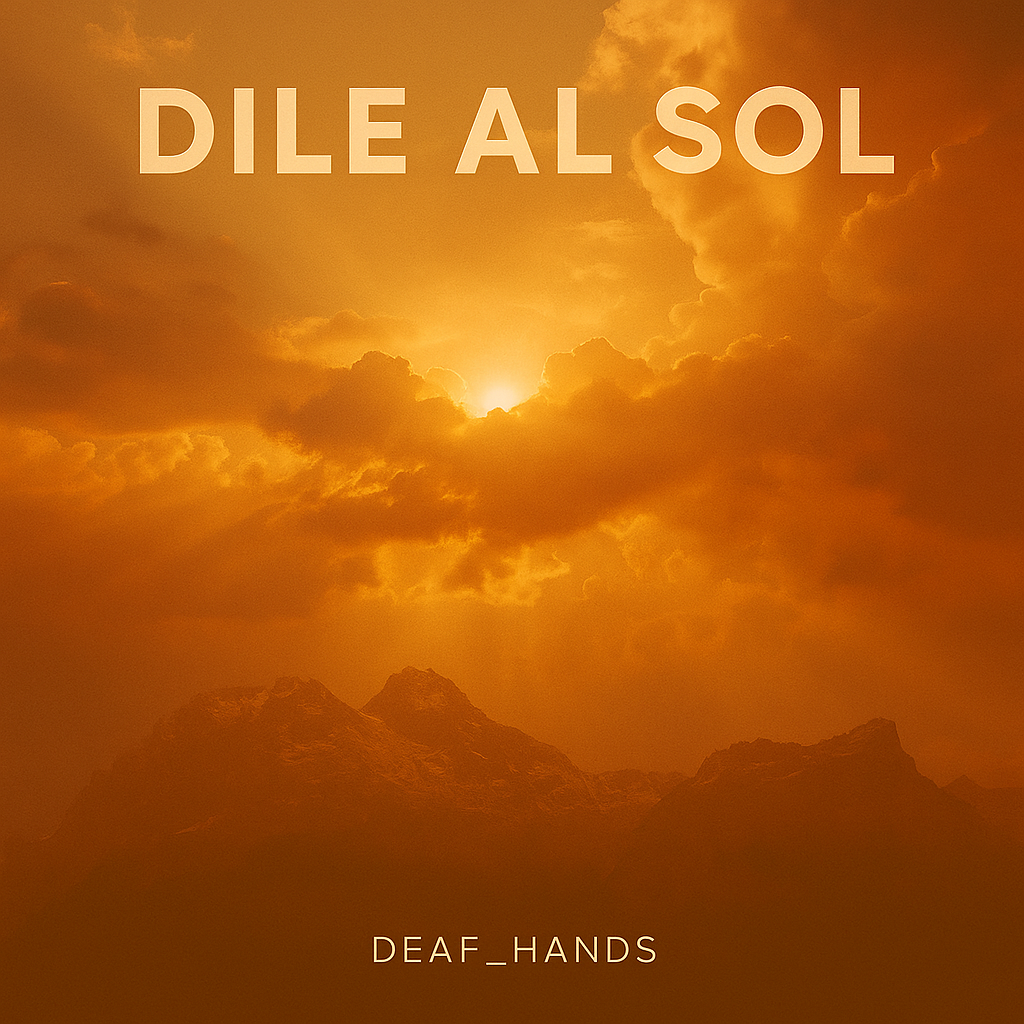 Portada de Dile al Sol — DEAF_HANDS