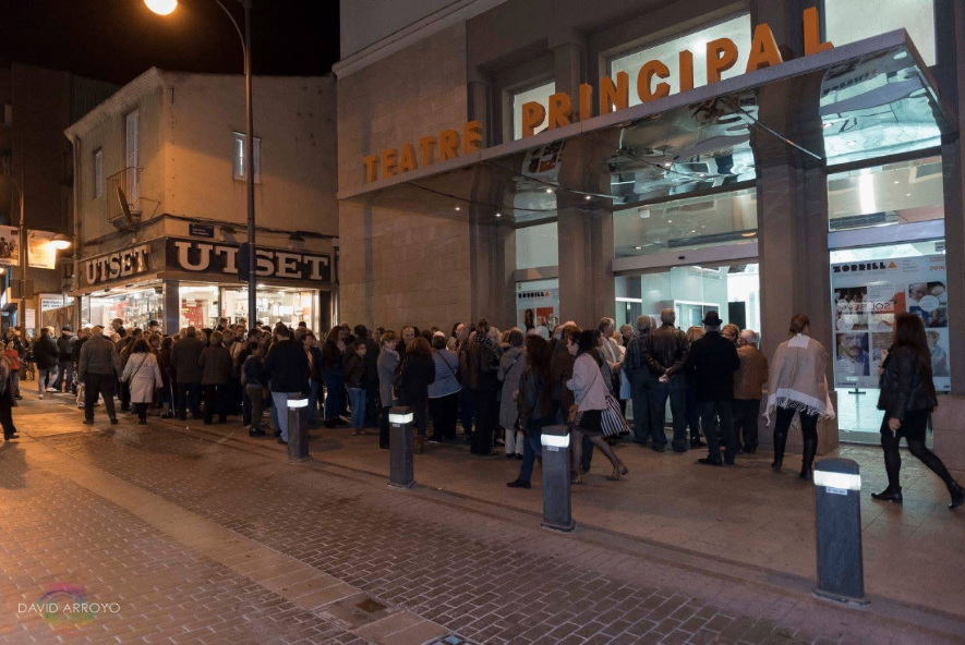 Público en el Teatre Principal