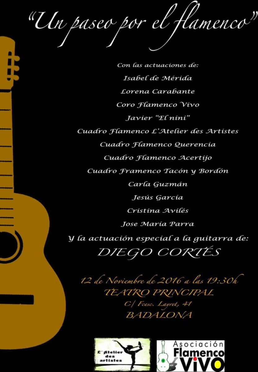 Cartel del espectáculo